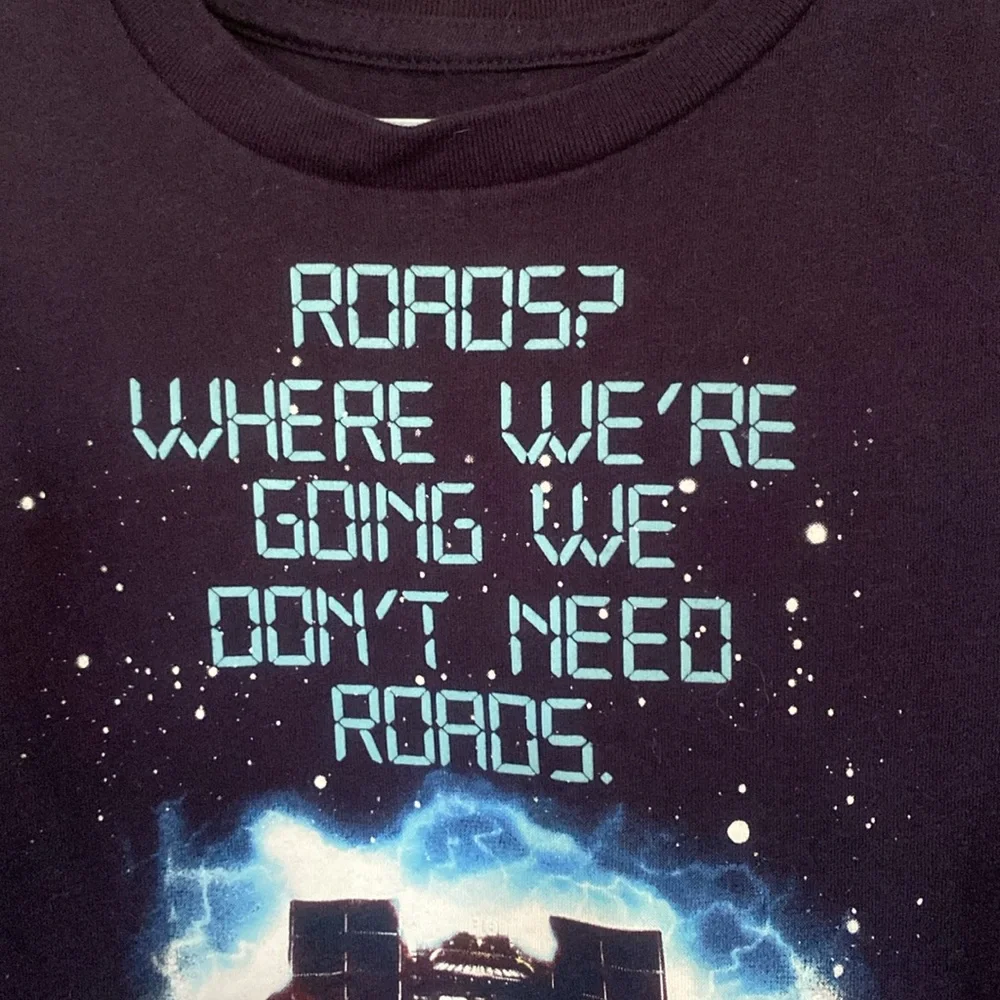 Gap long sleeve 80’s themed shirts. Back to the Future & Pac-Man